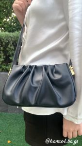 🌟 Dumpling bag กระเป๋าทรงขนมจีบ รูดูแพงไฮโซสุดๆ สามารถปรับระดับได้ กระเป๋าสายสะพายไหล่ เลือกกระเป๋าสไตล์มินิมอล kamol.bags