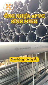 Ống Nhựa uPVC Bình Minh Chính Hãng | Phi 21 27 Cắt Khúc 1m 15m 2m | NPP Khởi Hoàn