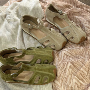 ZOG | Retro Ventilated Perforated Soft Flat Sandals