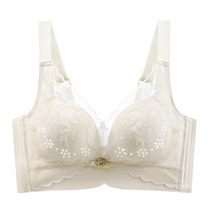 MiiOW | เสื้อชั้นในแบบเกาะอกทรง V สำหรับผู้หญิง ทรงบาง ป้องกันการหย่อนคล้อย ดีไซน์หลังสวย เสื้อชั้นใน MiiOW ฤดูร้อน 2024