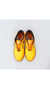 รองเท้าผ้าใบฟุตซอล GIGA FG427 ดีไซน์ DASH ฟรี ถ.สีดำ พร้อม Socksy 1 คู่ งานไทย