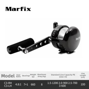 Marfix | Seafishing Reel for Big Game and Long Cast