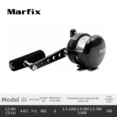 Marfix | Seafishing Reel for Big Game and Long Cast