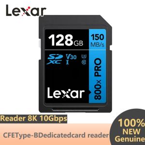 Lexar | Lexar 800X Pro UHS-I SD Card Class 10 V30 150MB/s Multi-capacity 3D 4K Video High Speed for Digital Cameras