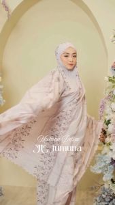 Jumuna - (Free Sajadah) Mukena 2In1 Travel Mini Parasut Motif Belize