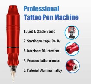 mesin tato pen siap pakai