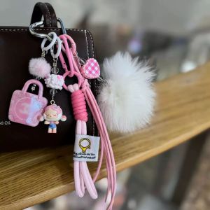 Authentic popmart popbean sp dimoo handbag charm decoration pendant fantasty keychain birthday gifts