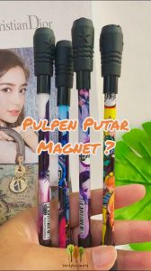 Pulpen Magnet Putar Demon Slayer Pen Pena Gel Karakter Demon Slayer Kimetsu No Yaiba Alat Tulis Lucu Terbaru COD