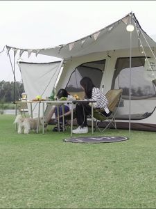 Vidalido Vicore - เต็นท์ครอบครัว 5-8 คน 1 ห้องนอน 1 ห้องนั่งเล่น พร้อมห้องนั่งเล่น สินค้าพร้อมส่งจากไทย จัดส่งเร็วใน 24 ชม