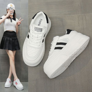 Womens Sporty Casual Sneakers Heightening Thick Bottom Breathable Mesh Low Top round Toe Comfortable All Season Shoes