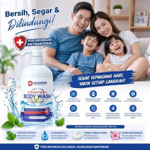 AMARIS ANTI BACTERIAL BODY WASH 1000ML