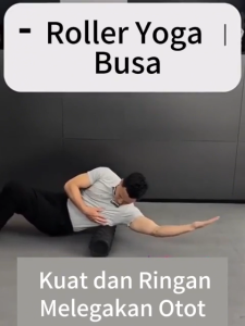 Roller Foam Relaksasi Otot - Kolom Pijat Yoga Alat Bantu Olahraga Profesional Alat Olahraga
