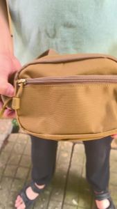 Multifunctional Outdoor Fanny Pack Foldable EDC Waist Bag Multiple Pockets Adjustable Crossbody Bag for Hunting Camping Running