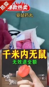 WE 4282 = 高浓缩植物散鼠趋避丸 High Concentration Herbal Rat Repellent Pills ☞ 10 pills per pack Ready stock in Malaysia
