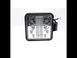 Đèn LED Làm Việc 102W Đèn Chiếu Sáng Ban Ngày DRL Đèn Pha Cho Xe Địa Hình Xe ATV Xe UTV Máy Kéo Xe Tải - Đèn Lái Xe 34SMD