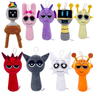 Sprunki Plush Toys Sprunki Plushie Sprunki Soft Game Cartoon Pillow Kids Birthday Gifts Stuffed Dolls Christmas Gift