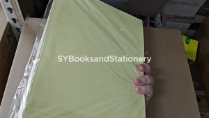 LUCKY STAR A4 Simili Sticker 100 Sheets / A4 Woodfree Simili / Matte White Sticker