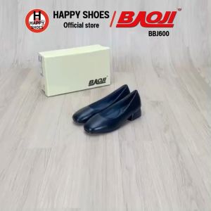 [🥇บาโอจิแท้100%🔢เบอร์36-41👠ส้น 1 นิ้ว] BAOJI รุ่น BBJ600 รองเท้าคัทชูหญิง รองเท้าหนังหุ้มส้น ทรงสวย หนังนุ่ม ซัพอร์ทเท้าเยอะ