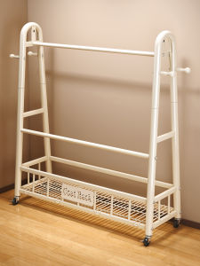 JIAJIESHI | Simple Movable Clothes Hanger Stand