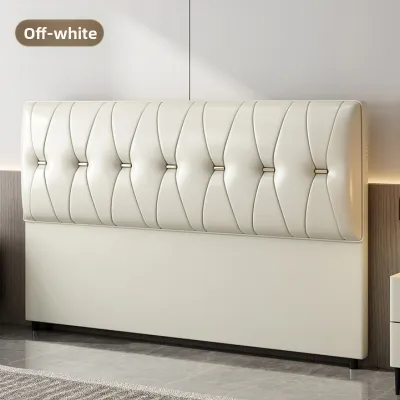 Luxurious Modern Bed Frame Ultra-Thin Single Purchase Solid Wood Headboard Soft Padded Floor-Standing Dual/Multi-Person Use