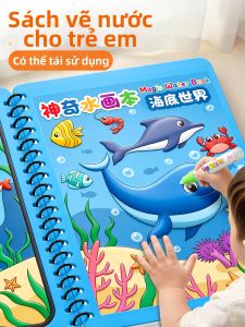 XUEDELE | Sách Tô Màu Nước Sạch Có Thể Sử Dụng Lại cho Trẻ Nhỏ