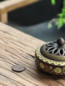 Cloisonne Incense Holder Creative Home Use Incense Burner
