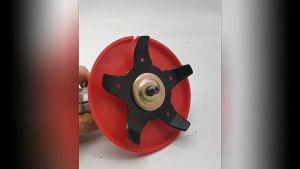 J.LD Dual-use Weeder Plate Blades 15CM Trimmers Head Brush Cutter Tool Red/Black Grass Eater Blade