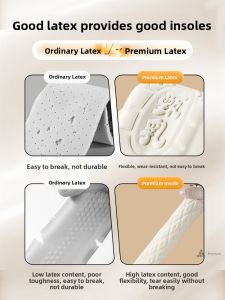 FUYOU | Soft & Breathable Girls Thai Latex Insoles