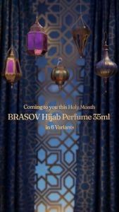 Brasov Parfum Hijab Edition 35ml Untuk Pria dan Wanita