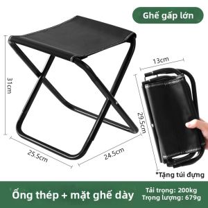 Ghế Dã Ngoại Cầm Tay Gấp Gọn Cho Cá Nhân