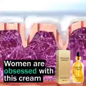 【Hot Sale】EELHOE Ginseng Niacinamide Serum Anti Wrinkle Fade Fine Lines Brightening Polypeptide Lightning Moisturizing Niacinamide Facial Serum