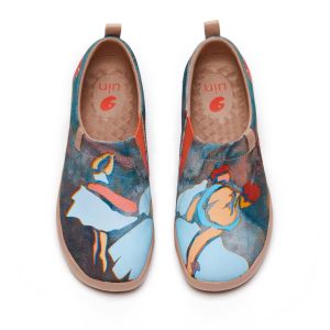 UIN Toleod I x National Gallery Collaboration Slip On Art Travel Shoes Women‘s shoes