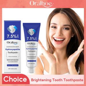 oralhoe | Hydroxyapatite Toothpaste Tooth Whiten Reduce Plaque Anti Decay Protect Teeth Dental Bleach Fresh Breath Gum Repair Toothpaste
