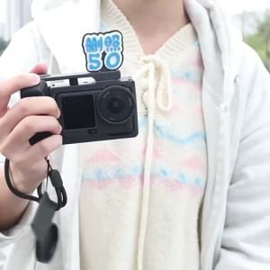 Bộ Phụ Kiện Cầm Tay DJI Osmo Action 6 Giá Đỡ Chụp Ảnh Đường Phố Lồng Nhựa Dành Cho Camera Hành Động DJI
