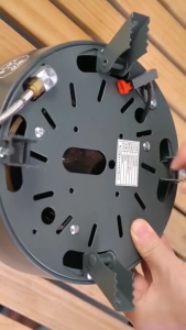 เตาแก๊สแค้มปิ้ง Mountpeak เตาแก๊สปิคนิค ปรับได้ พลังไฟ 4000w ปรับระดับไฟได้หลายขั้นตอน