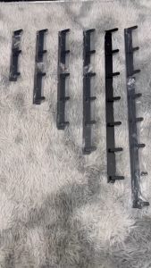 ตะขอแขวน ห้อย5 ตะขอ ใช้งานอเนกประสงค์ สีดำ ป้องกันสนิม ดีไซน์สวย  ทันสมัย เหมาะกับทุกส่วนภายในบ้าน HK-01A