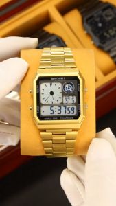 Model Terbaru!! SKMEI 2353 Jam Tangan Digital Rantai Stainless Steel Original Tahan Air Menyelam