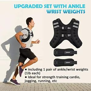 Weight Vest 6 12 16Lbs Weight Vest for Men Women Body Weight Vests Adjustable for Running Training