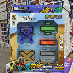 Case Home Toy Large Number Cool Team Deformation Robot Combination Children Educational Assembly Boy Gift