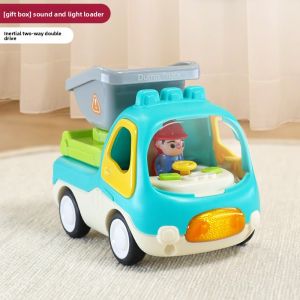 LALAPLAY | Music Engineering Car Boys Toy Inertial Car Educational Toy