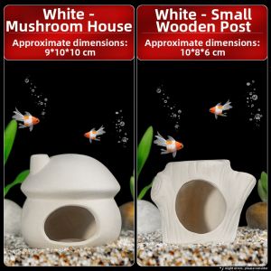 QIZHOU | Shelter Breeding Aquarium Decoration Ceramic