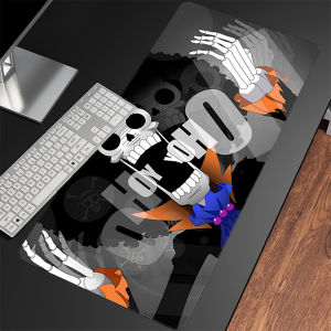 Bandai | Oversized Mouse pad O-one P-piece Brook Gamer Essential Computer Desk Mat Gaming Keyboard pad Japanese Anime Carpet XXL Mousepad