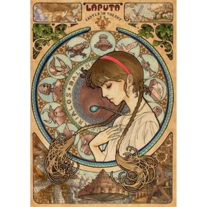 Retro Miyazaki Hayao Movie Murals Studio Ghibli Canvas Paintings Anime Art Decoration Modern Religious Muslim Murals