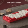 AJAZZ AK680 65% Bàn Phím Cơ Không Dây Có Đệm Trao Đổi Nóng Bàn Phím Chơi Game Tùy Chỉnh Cho Máy Tính Laptop Đèn Nền Nhiều Màu. 