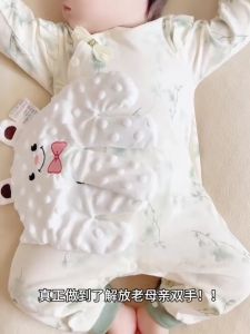 Baby Sleep Soothing Palm Anti-Fright Sleeping Pillow Auto Soothe Newborn Heating With Remote Control