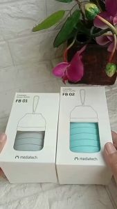 Mediatech Botol Minum Lipat Spiral Silikon Foldable Water Bottle FB01/FB02 350ml 540ML - B66028