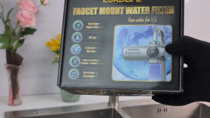 (Sản phẩm bán tại Mỹ) Máy lọc nước đầu vòi màn hình LED tia UV khử khuẩn Eurolife EL-LS-A15