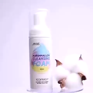 Marshmallow cleansing foam eyelash extension