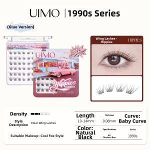 UIMO | Natural Fox-Style Photogenic False Eyelashes