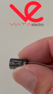 10 BUAH KAPASITOR ELCO 330UF 25V KAPASITOR CAPACITOR ELKO KAPASITOR 330 UF 25 V ups